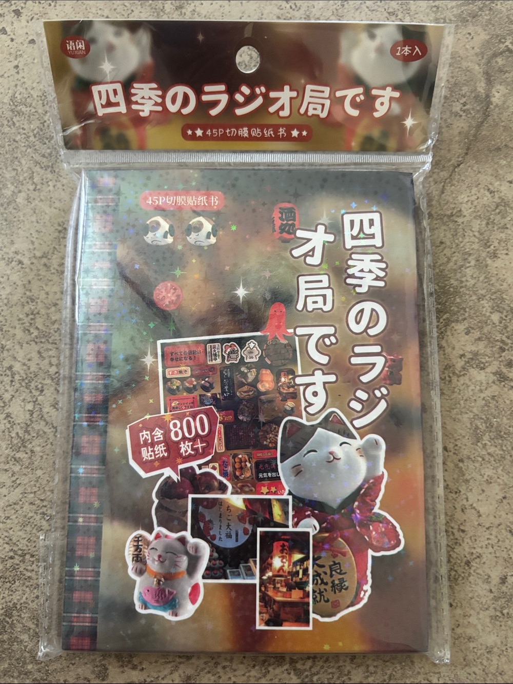 New as seen on tik tok japanese Magna style Sticker Book